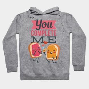 Jam & Peanut Butter Sandwich Toast Valentine's Day Costume Hoodie